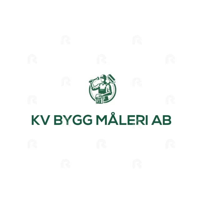 KV bygg @ måleri AB logo