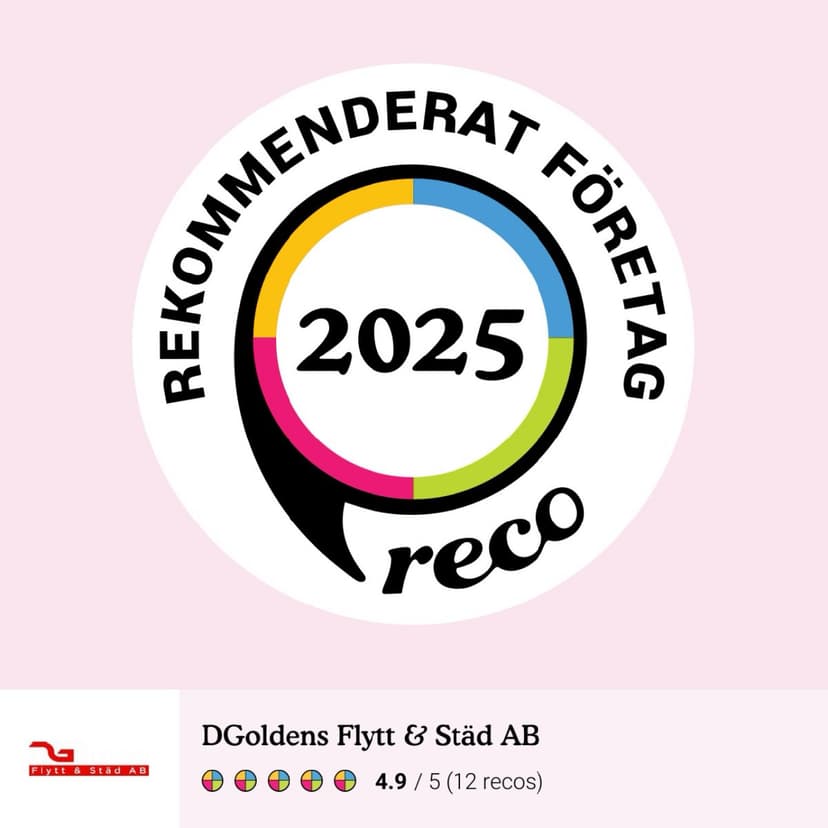 DGoldens Städ & Flytt AB logo