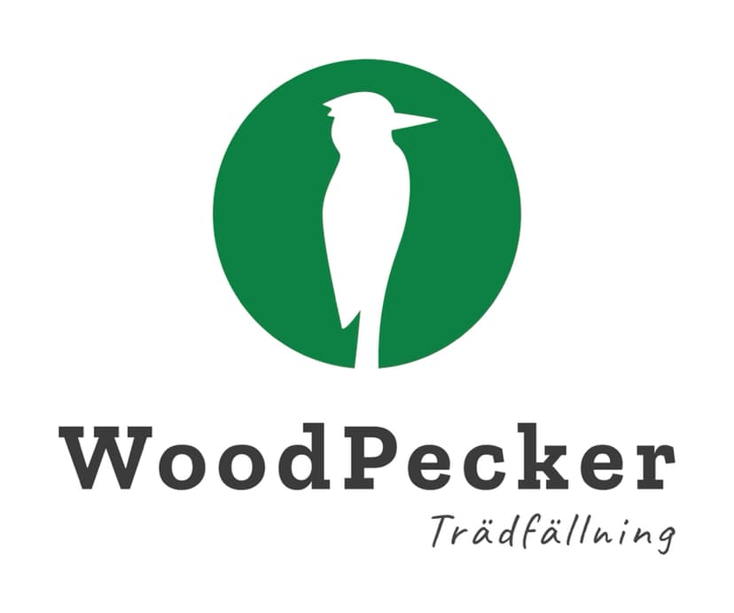 WoodPecker Trädfällning AB logo