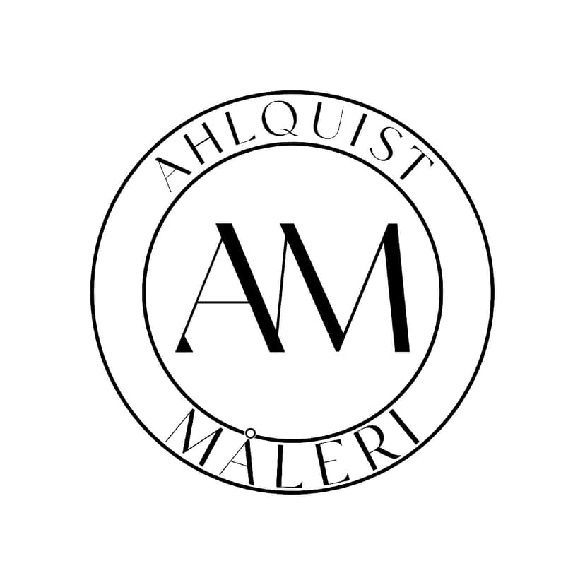 Ahlquist Måleri logo