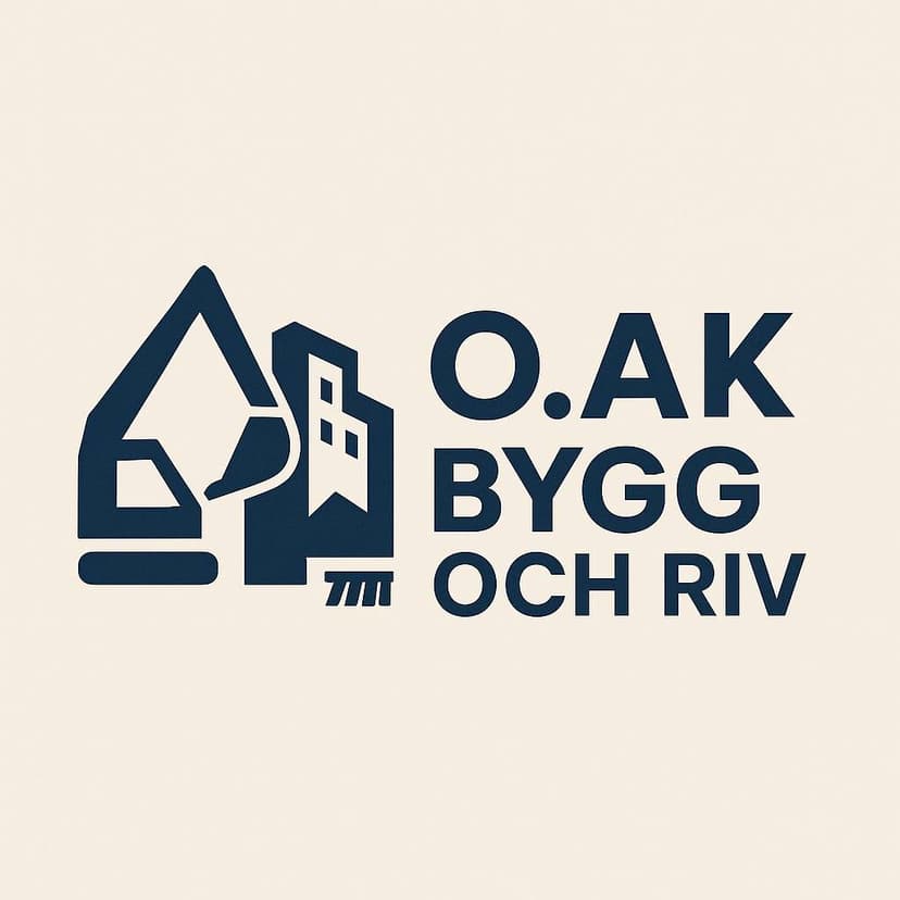 O. AK Bygg och Riv logo