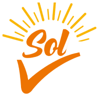 Solklart Städ och Fönsterputs logo