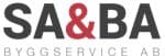 SA&BA Byggservice AB logo