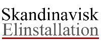 SKANDINAVISK ELINSTALLATION AB logo