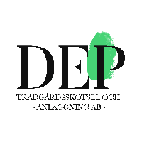DEP Trädgårdsskötsel AB logo