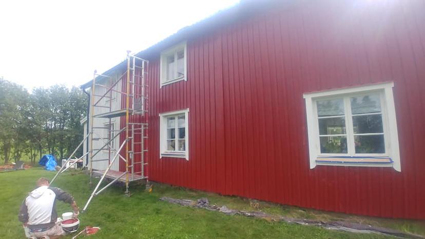 Utvändig fasadmålning i Malmköping - 3