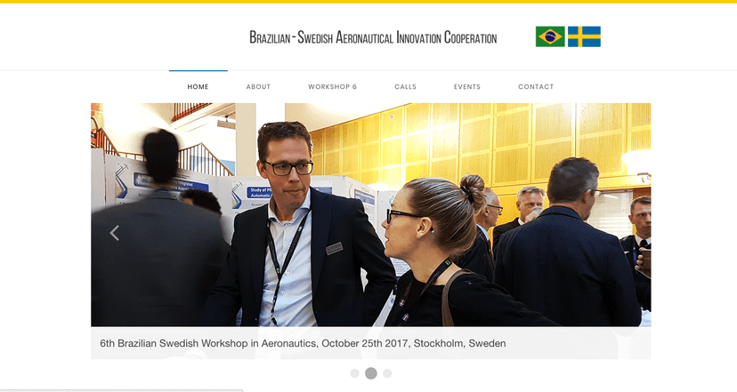 Brazilian Swedish Aeronautical Innovation Cooperation - hemsida - 1